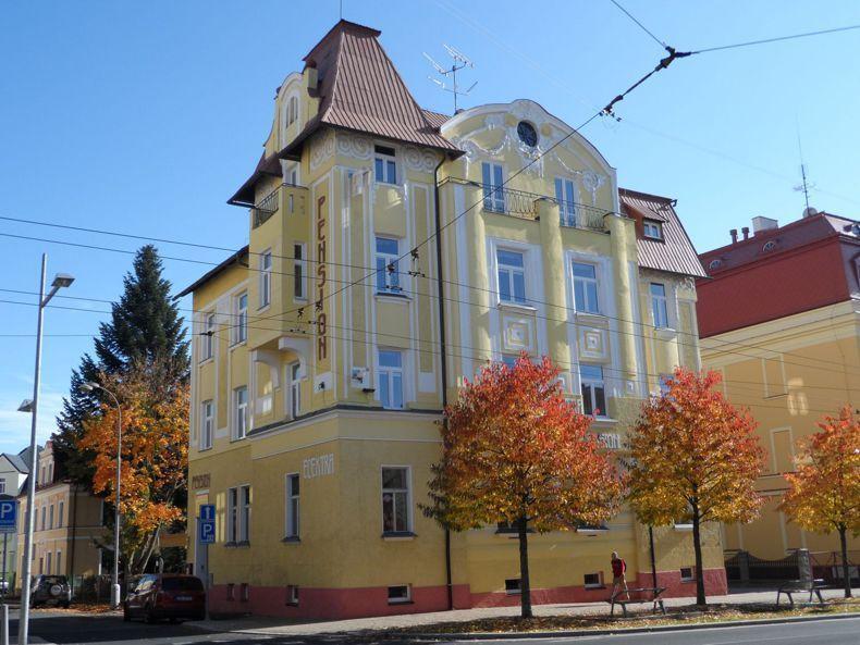 Pension Elektra Марианске-Лазне Экстерьер фото